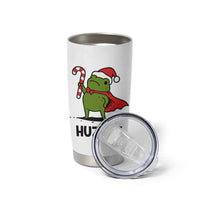 Funny Christmas Huzzah Frog Knight Meme Quote Tumbler Cup - Wonder Print Shop