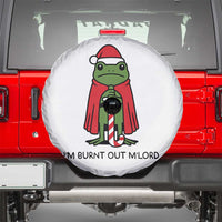 Funny Christmas Frog Knight Spare Tire Cover I Am Burnt Out M Lord Medieval Meme - Wonder Print Shop