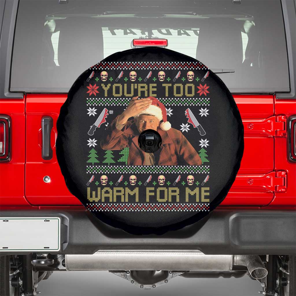 Ed Gein Christmas Spare Tire Cover Funny You Are Too Warm For Me Xmas Serial Killer - Wonder Print Shop
