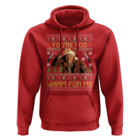 Ed Gein Christmas Hoodie Funny You Are Too Warm For Me Xmas Serial Killer - Wonder Print Shop
