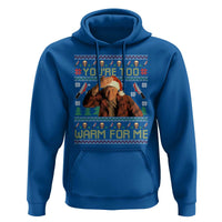 Ed Gein Christmas Hoodie Funny You Are Too Warm For Me Xmas Serial Killer - Wonder Print Shop