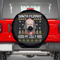 Funny Stranger Murray Christmas Spare Tire Cover Santa Murray Kiss My Jolly Ass - Wonder Print Shop