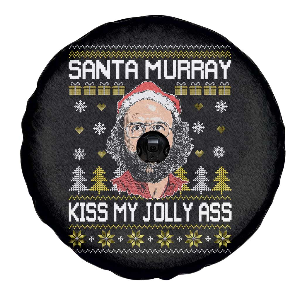 Funny Stranger Murray Christmas Spare Tire Cover Santa Murray Kiss My Jolly Ass - Wonder Print Shop