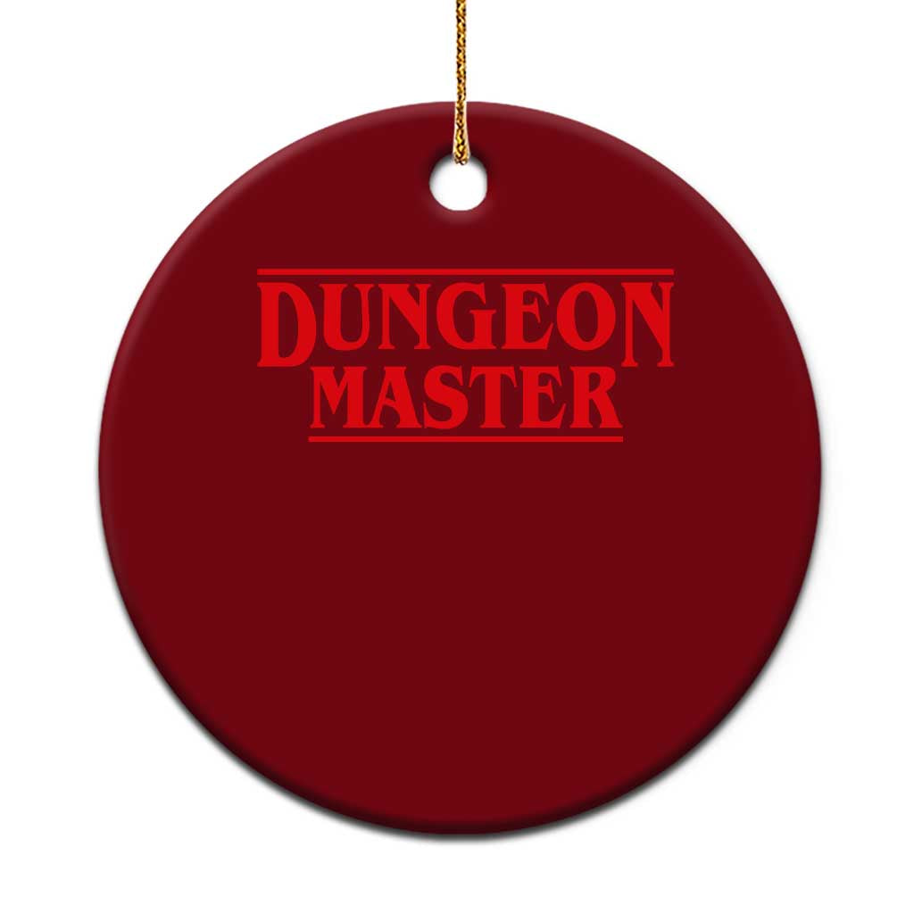 Funny Dungeon Master Ceramic Ornament RPG Gamer D20 Tabletop Gaming - Wonder Print Shop