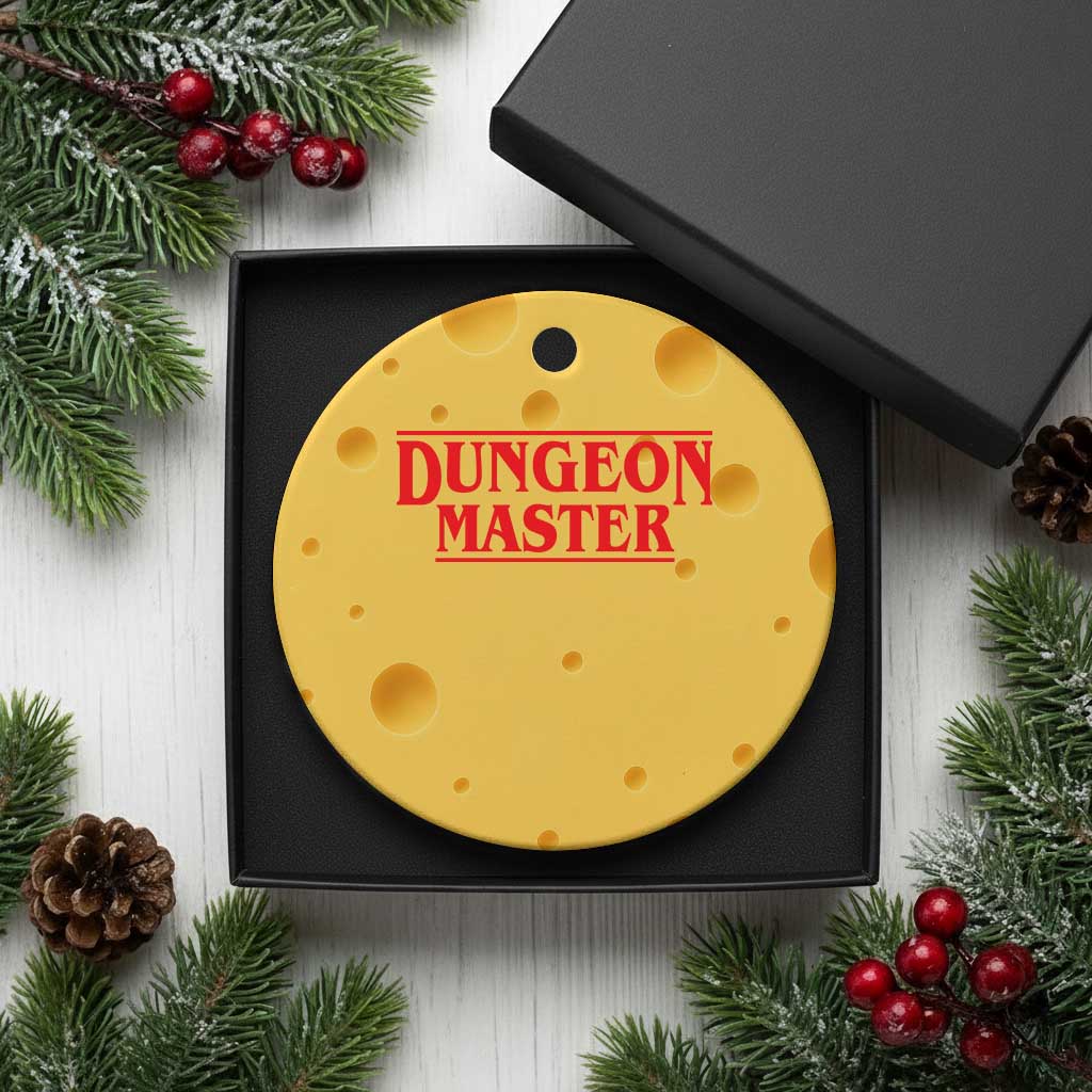 Funny Dungeon Master Ceramic Ornament RPG Gamer D20 Tabletop Gaming - Wonder Print Shop