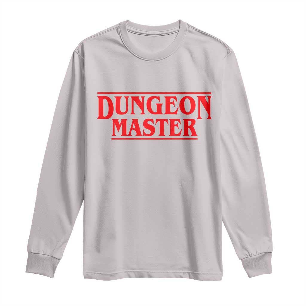 Funny Dungeon Master Long Sleeve Shirt RPG Gamer D20 Tabletop Gaming - Wonder Print Shop