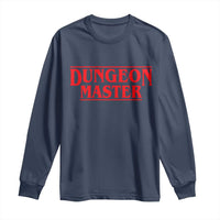 Funny Dungeon Master Long Sleeve Shirt RPG Gamer D20 Tabletop Gaming - Wonder Print Shop