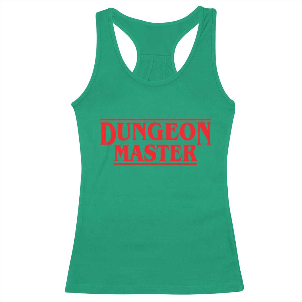 Funny Dungeon Master Racerback Tank Top RPG Gamer D20 Tabletop Gaming - Wonder Print Shop