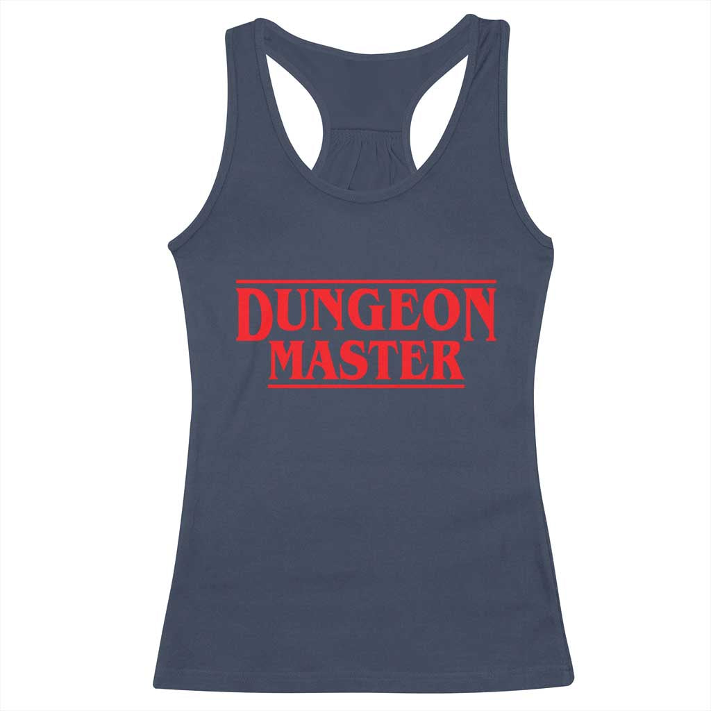 Funny Dungeon Master Racerback Tank Top RPG Gamer D20 Tabletop Gaming - Wonder Print Shop