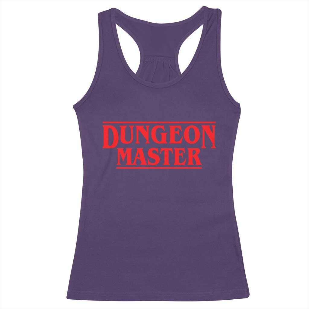Funny Dungeon Master Racerback Tank Top RPG Gamer D20 Tabletop Gaming - Wonder Print Shop
