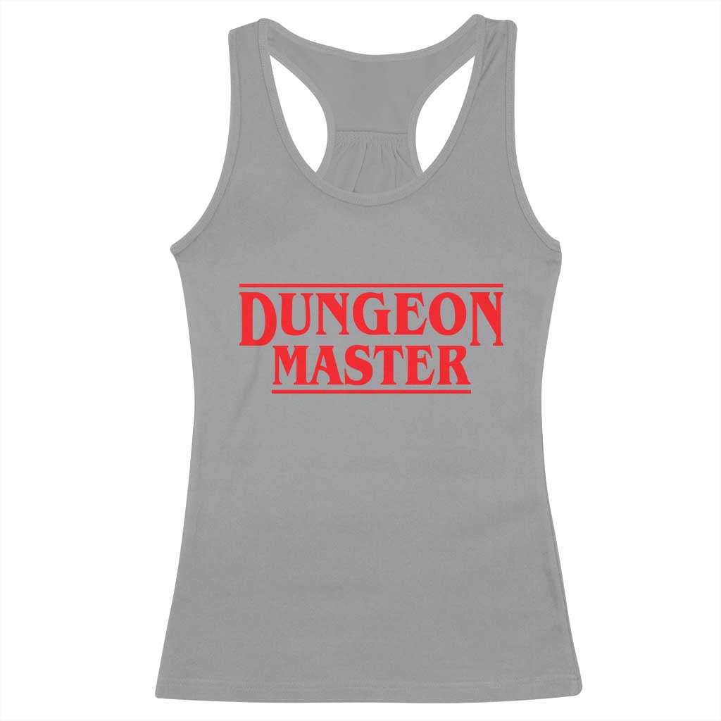 Funny Dungeon Master Racerback Tank Top RPG Gamer D20 Tabletop Gaming - Wonder Print Shop