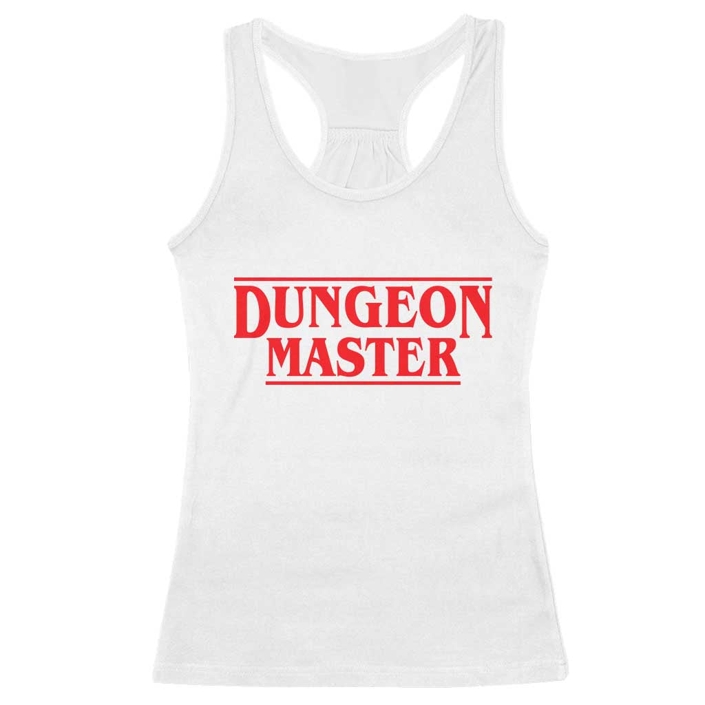 Funny Dungeon Master Racerback Tank Top RPG Gamer D20 Tabletop Gaming - Wonder Print Shop