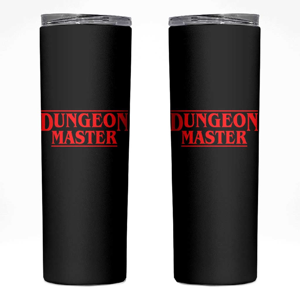 Funny Dungeon Master Skinny Tumbler RPG Gamer D20 Tabletop Gaming - Wonder Print Shop