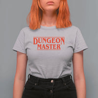 Funny Dungeon Master T Shirt For Women RPG Gamer D20 Tabletop Gaming - Wonder Print Shop