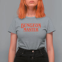 Funny Dungeon Master T Shirt For Women RPG Gamer D20 Tabletop Gaming - Wonder Print Shop