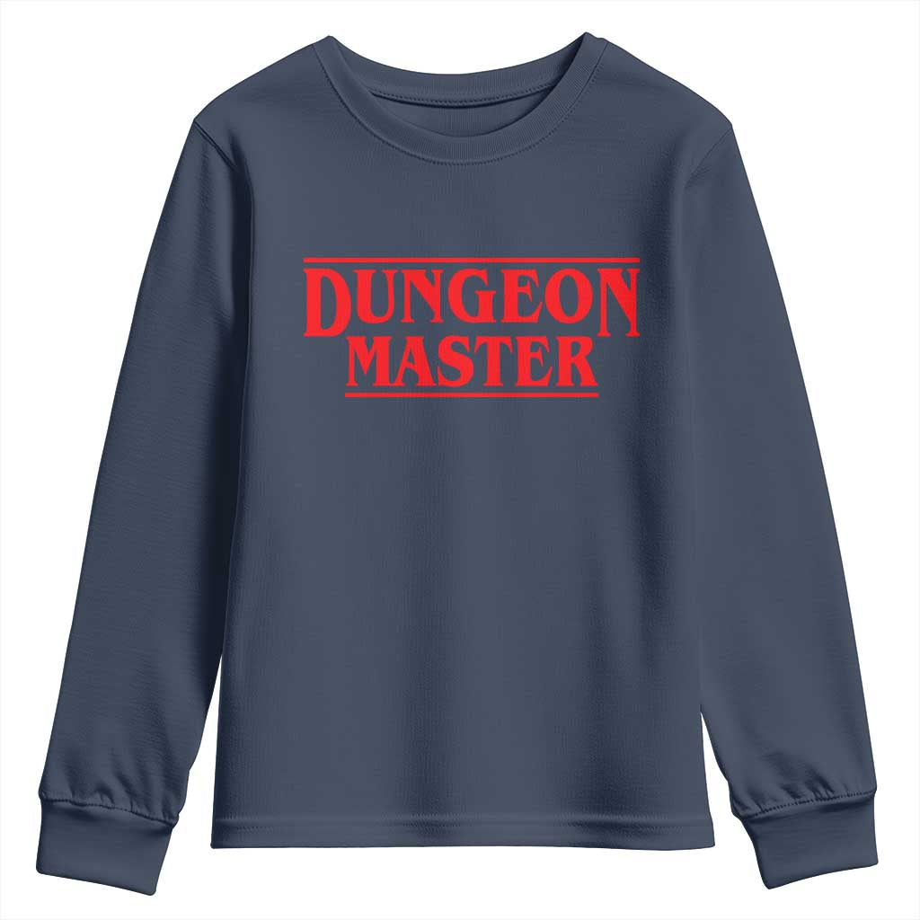 Funny Dungeon Master Youth Sweatshirt RPG Gamer D20 Tabletop Gaming - Wonder Print Shop