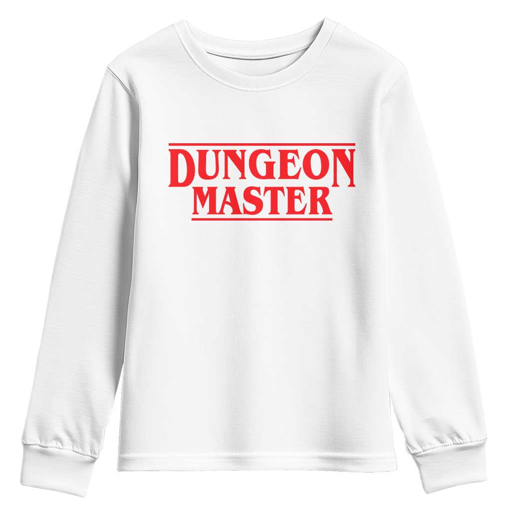 Funny Dungeon Master Youth Sweatshirt RPG Gamer D20 Tabletop Gaming - Wonder Print Shop