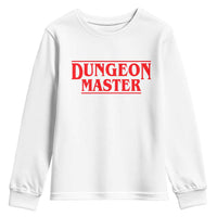Funny Dungeon Master Youth Sweatshirt RPG Gamer D20 Tabletop Gaming - Wonder Print Shop