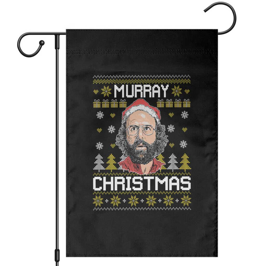 Funny Murray Christmas Garden Flag Stranger Xmas Things Holiday Movie - Wonder Print Shop