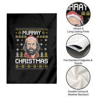 Funny Murray Christmas Garden Flag Stranger Xmas Things Holiday Movie - Wonder Print Shop