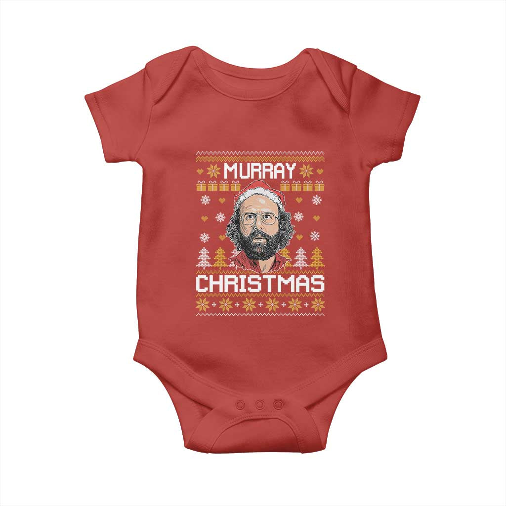 Funny Murray Christmas Baby Onesie Stranger Xmas Things Holiday Movie - Wonder Print Shop