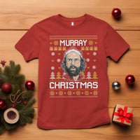 Funny Murray Christmas T Shirt Stranger Xmas Things Holiday Movie - Wonder Print Shop