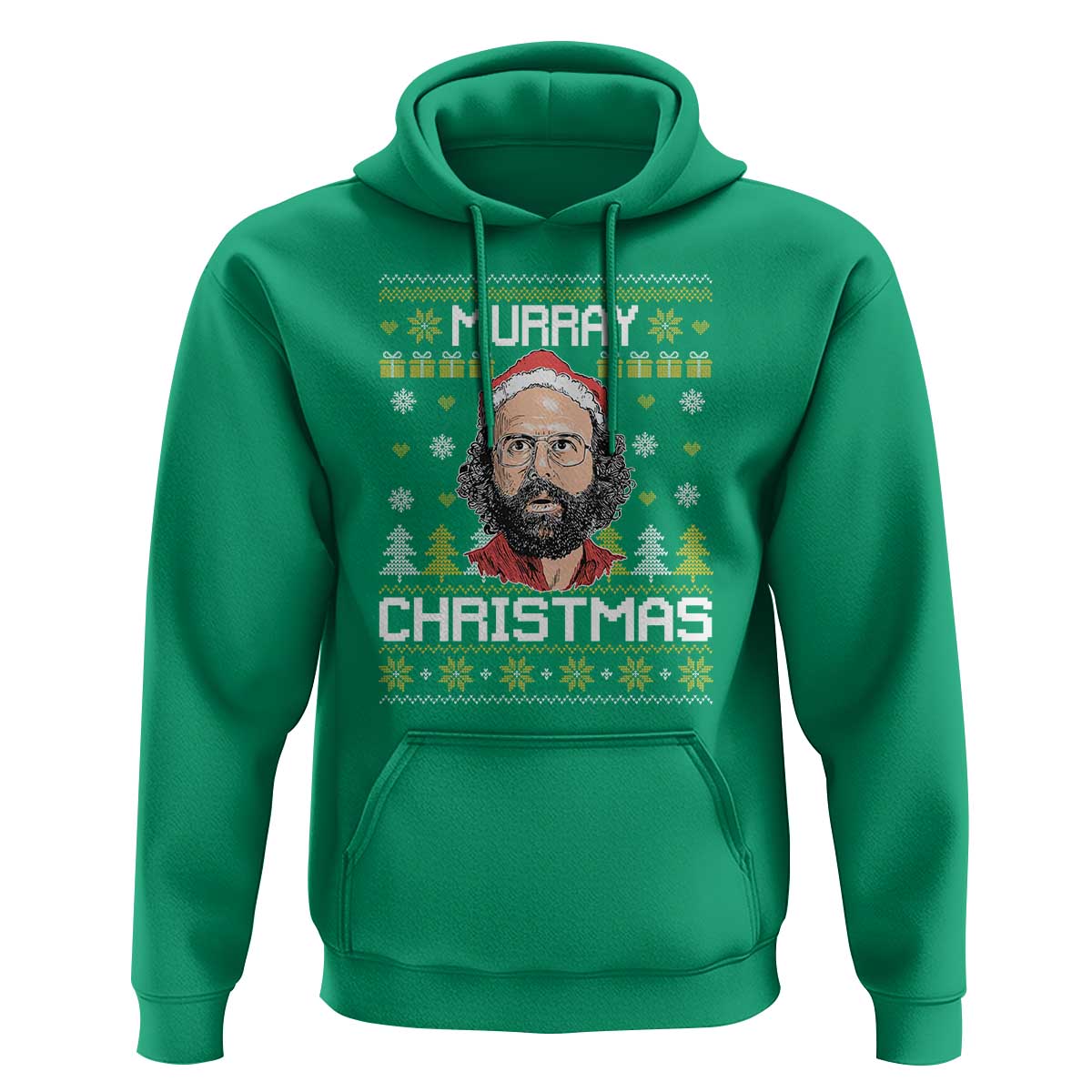 Funny Murray Christmas Hoodie Stranger Xmas Things Holiday Movie - Wonder Print Shop
