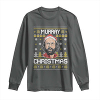 Funny Murray Christmas Long Sleeve Shirt Stranger Xmas Things Holiday Movie - Wonder Print Shop