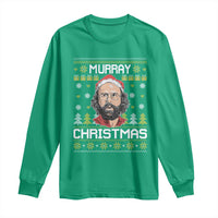 Funny Murray Christmas Long Sleeve Shirt Stranger Xmas Things Holiday Movie - Wonder Print Shop