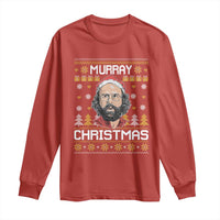 Funny Murray Christmas Long Sleeve Shirt Stranger Xmas Things Holiday Movie - Wonder Print Shop