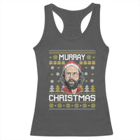 Funny Murray Christmas Racerback Tank Top Stranger Xmas Things Holiday Movie - Wonder Print Shop