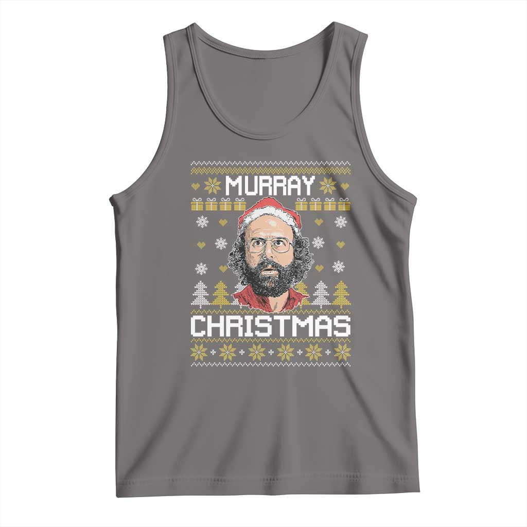 Funny Murray Christmas Tank Top Stranger Xmas Things Holiday Movie - Wonder Print Shop