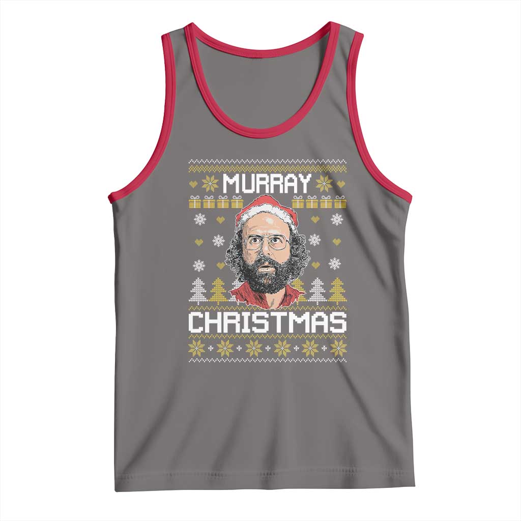Funny Murray Christmas Tank Top Stranger Xmas Things Holiday Movie - Wonder Print Shop
