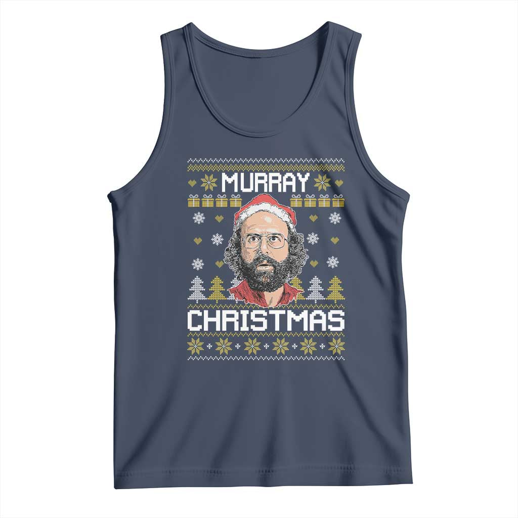 Funny Murray Christmas Tank Top Stranger Xmas Things Holiday Movie - Wonder Print Shop