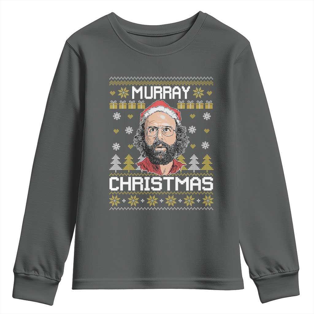 Funny Murray Christmas Youth Sweatshirt Stranger Xmas Things Holiday Movie - Wonder Print Shop