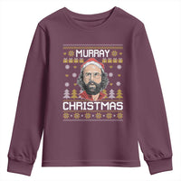 Funny Murray Christmas Youth Sweatshirt Stranger Xmas Things Holiday Movie - Wonder Print Shop