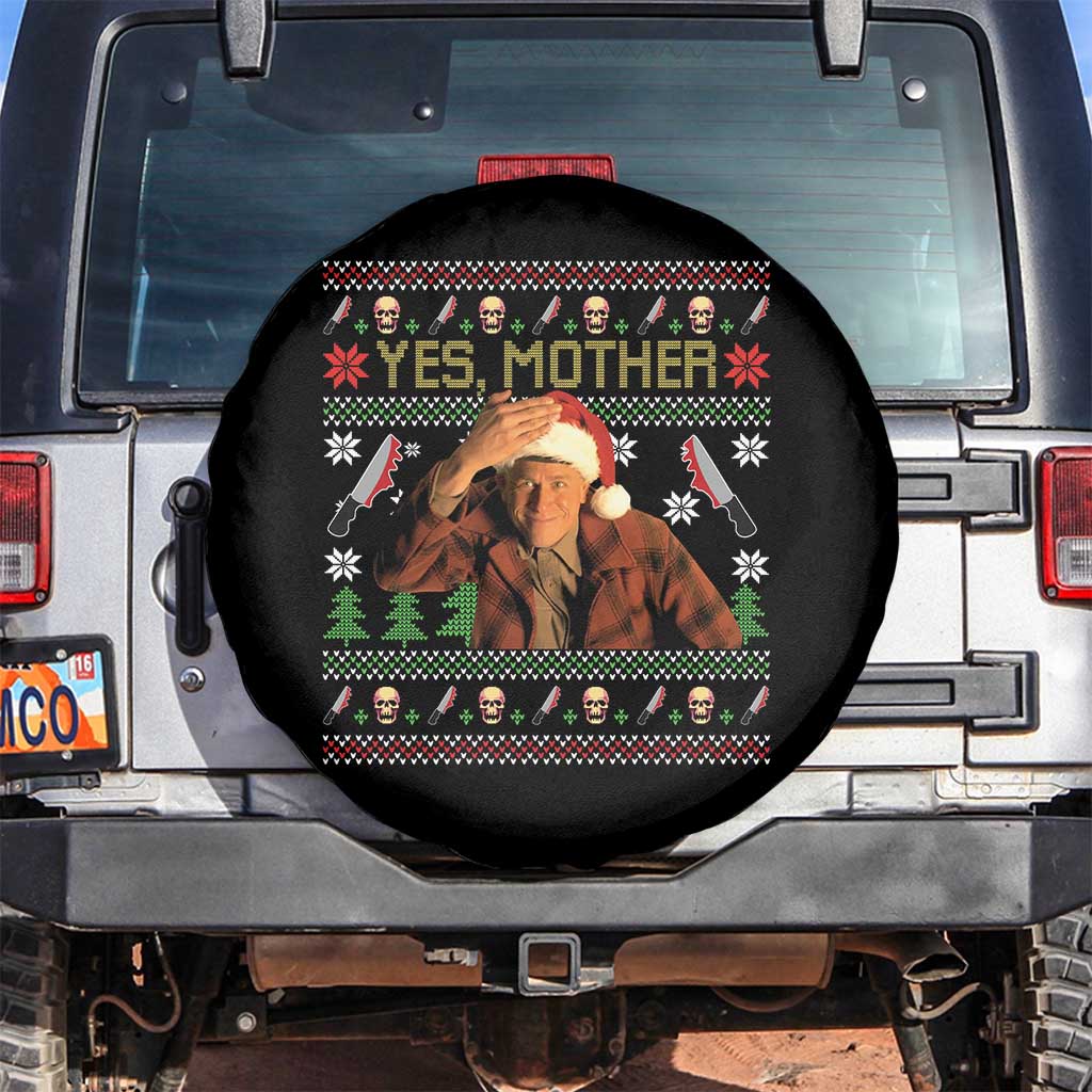 Ed Gein Christmas Spare Tire Cover Funny Yes Mother Xmas Serial Killer - Wonder Print Shop