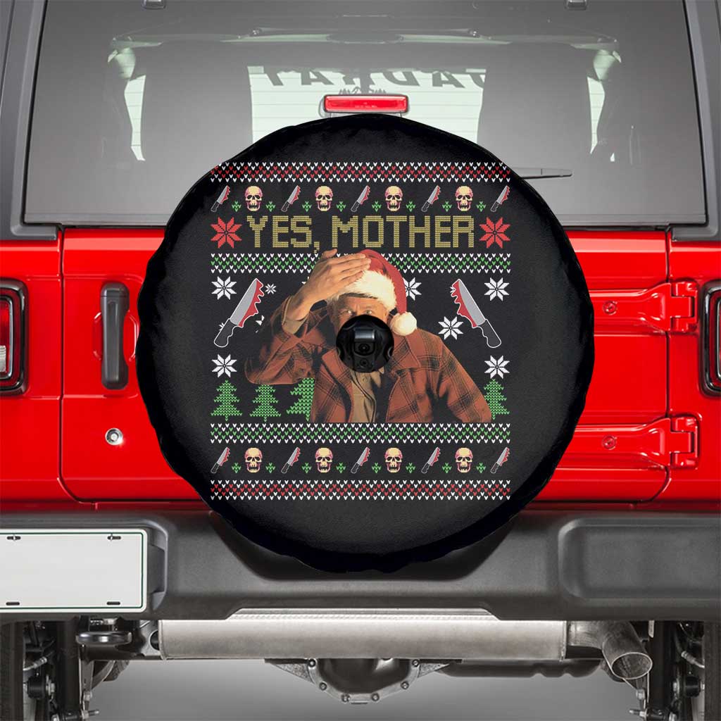 Ed Gein Christmas Spare Tire Cover Funny Yes Mother Xmas Serial Killer - Wonder Print Shop