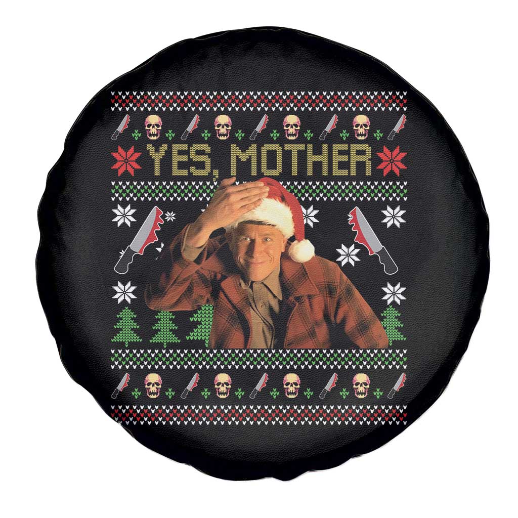 Ed Gein Christmas Spare Tire Cover Funny Yes Mother Xmas Serial Killer - Wonder Print Shop