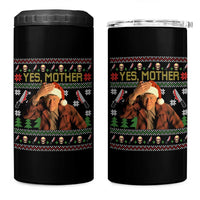 Ed Gein Christmas 4 in 1 Can Cooler Tumbler Funny Yes Mother Xmas Serial Killer - Wonder Print Shop