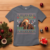 Ed Gein Christmas T Shirt Funny Yes Mother Xmas Serial Killer - Wonder Print Shop