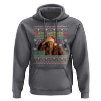 Ed Gein Christmas Hoodie Funny Yes Mother Xmas Serial Killer - Wonder Print Shop