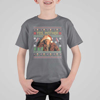 Ed Gein Christmas T Shirt For Kid Funny Yes Mother Xmas Serial Killer - Wonder Print Shop