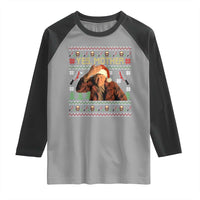 Ed Gein Christmas Raglan Shirt Funny Yes Mother Xmas Serial Killer - Wonder Print Shop
