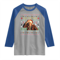 Ed Gein Christmas Raglan Shirt Funny Yes Mother Xmas Serial Killer - Wonder Print Shop