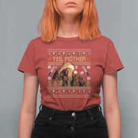 Ed Gein Christmas T Shirt For Women Funny Yes Mother Xmas Serial Killer - Wonder Print Shop