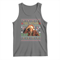 Ed Gein Christmas Tank Top Funny Yes Mother Xmas Serial Killer - Wonder Print Shop