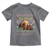 Ed Gein Christmas Toddler T Shirt Funny Yes Mother Xmas Serial Killer - Wonder Print Shop