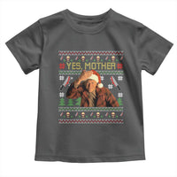 Ed Gein Christmas Toddler T Shirt Funny Yes Mother Xmas Serial Killer - Wonder Print Shop