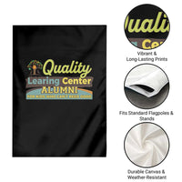 Funny Quality Learing Center Alumni For Kids Who Cant Reed Good Garden Flag
